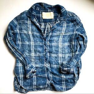 Bella Dahl Blue Flannel